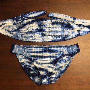 Lucky Brand Tie Dye Swimsuit